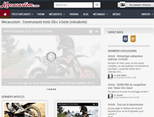 Tablet Screenshot of mecacustom.com